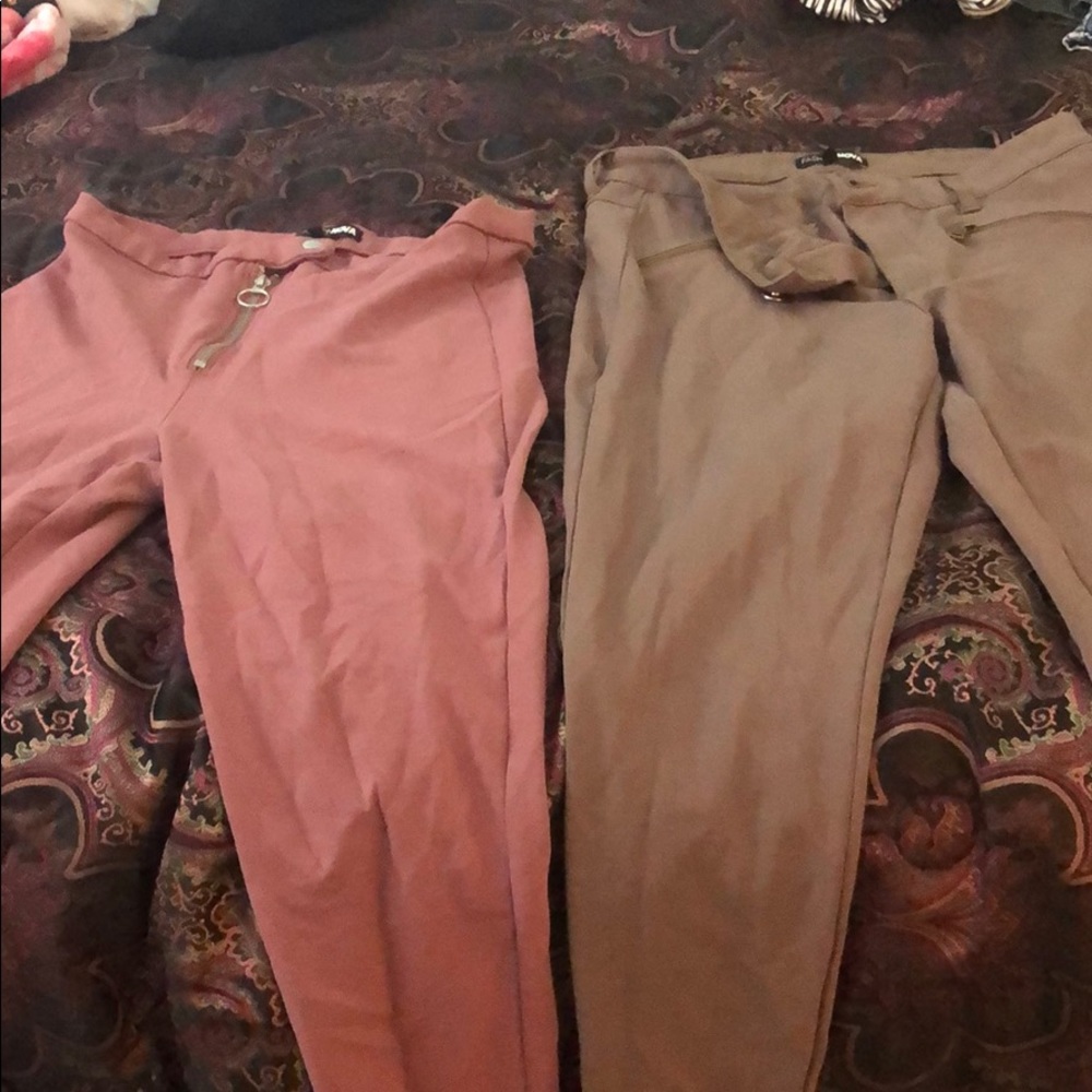 2 pairs of fashion nova pants